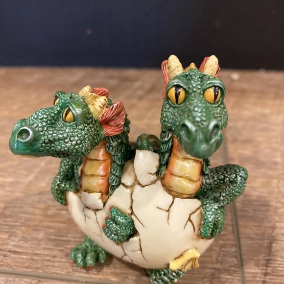 (Mostly) Pewter Dragon Figurines Junk Lot - Picture 4 of 16